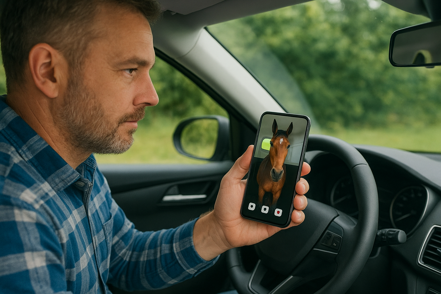 Equine Safe™ Horse Trailer Camera